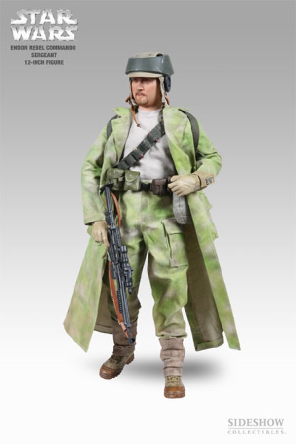 Endor Rebel Commando 12-inch Figure Images